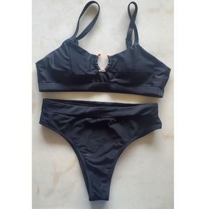 SHEIN Ring Link Bikini Swim Set